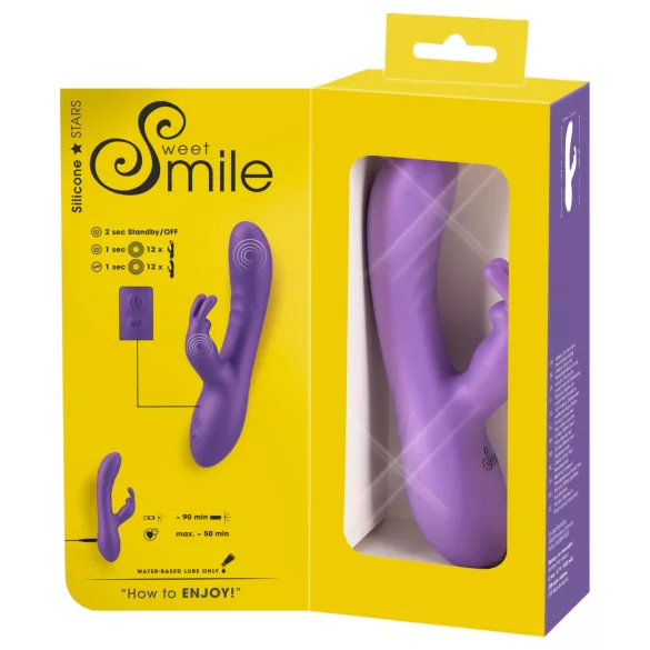 Smile - kliitorivibraator käepidemega - lilla