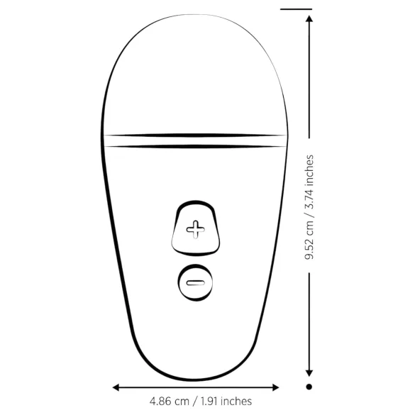 ROMP Free X - akuga kliitoristimulaator õhulainetega - lilla