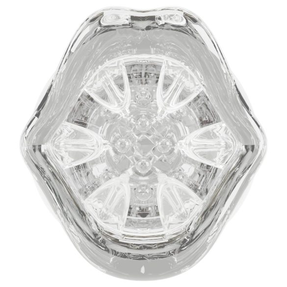 Stroker - vibreeriv pöörlev masturbaator - läbipaistev