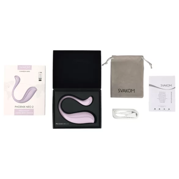Svakom Phoenix Neo 2 - nutikas vibro-muna - lilla