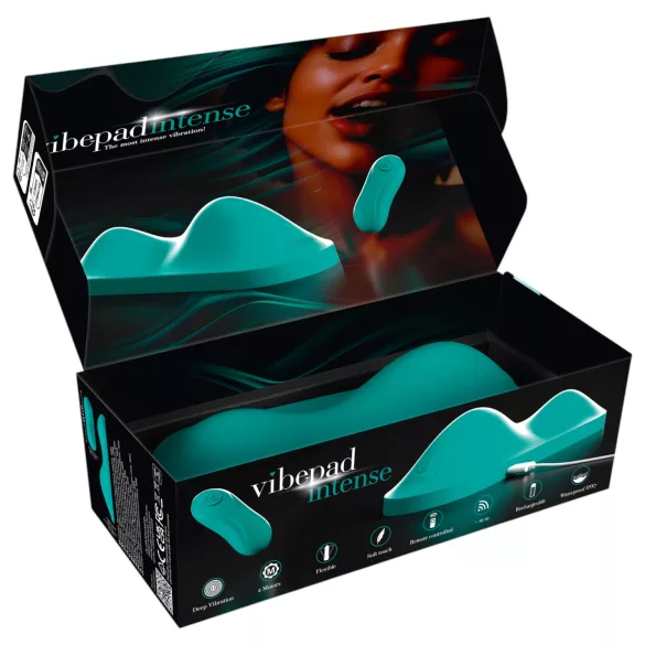 Vibepad Intense - kliitorierutuspadi vibraator (türkiissinine)