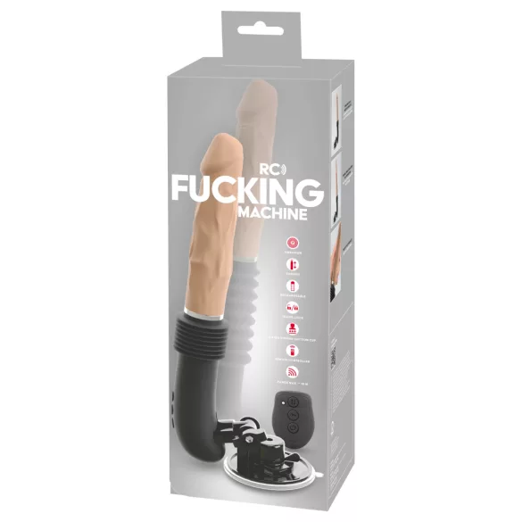 You2Toys - kaugjuhitav tõukevibraator - naturaalne