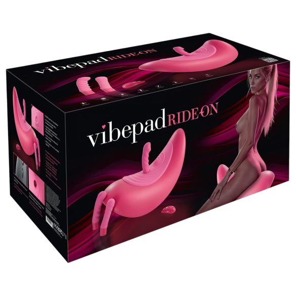 VibePad Rideon - vibrohviga G-punkti ja kliitori stimulaator pink