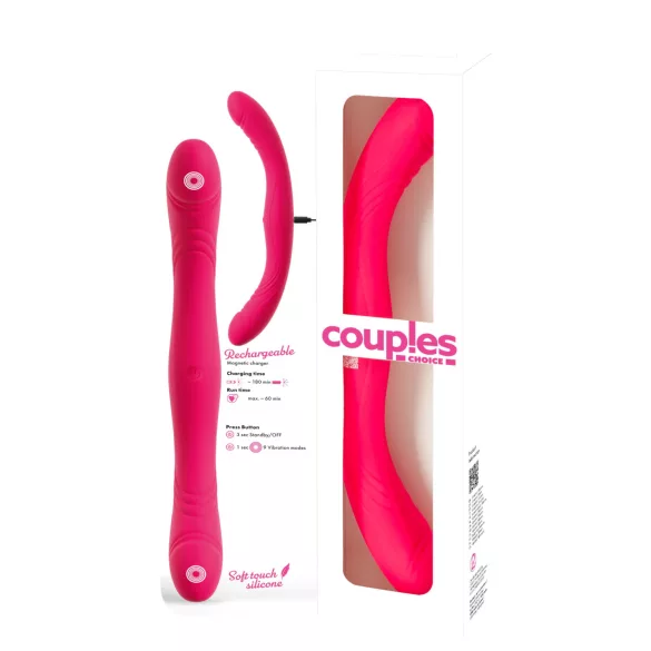 Couples Choice - paaridele topeltvibraator - roosa