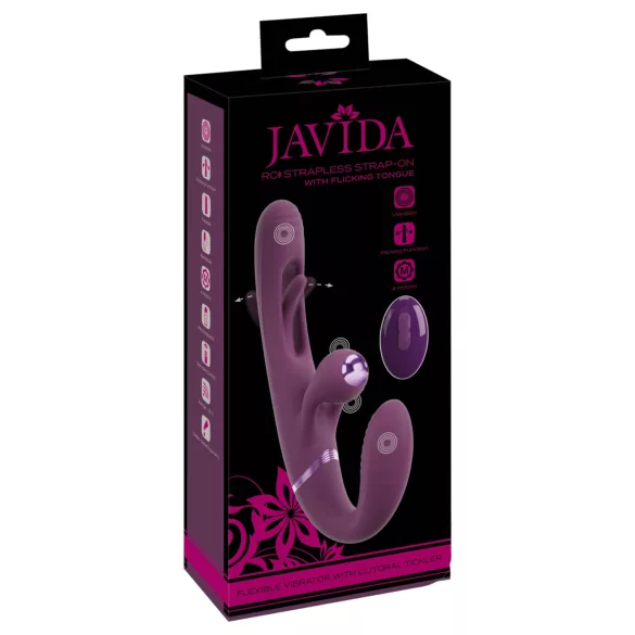 Javida - rihmavaba kinnitatav paarivibraator (lilla)
