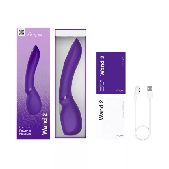 We-Vibe Wand 2 - rakenduse kaudu juhitav masseeriv vibraator