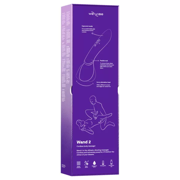 We-Vibe Wand 2 - rakenduse kaudu juhitav masseeriv vibraator