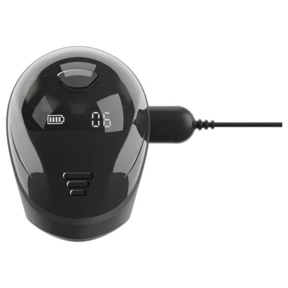 Rebel - veekindel peeniseotsa vibraator - must