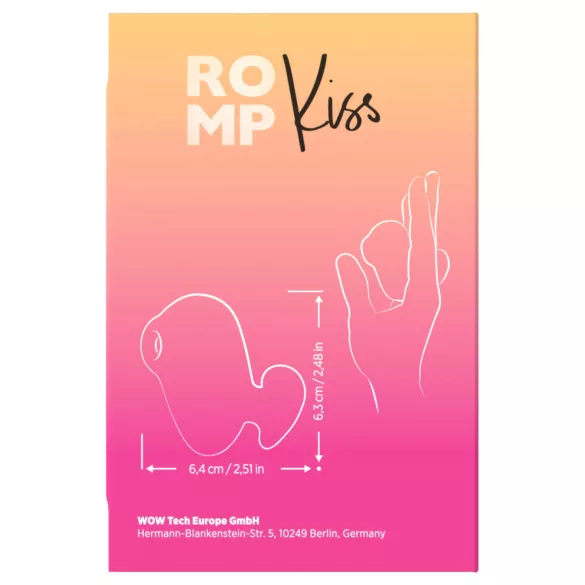 ROMP Kiss - õhulaine klitoristimulaator (roosa)