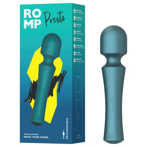 ROMP Presto – massaaživibraator (roheline)