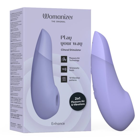 Womanizer Enhance - õhuvoolu kliitoristimulaator (lilla)