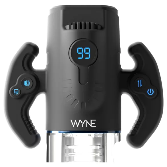 WYNE 11 - automaatne masturbaator meestele - must