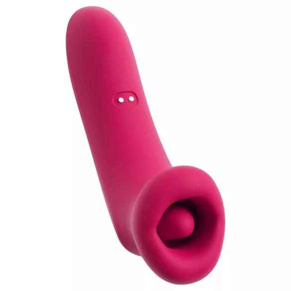 You2Toys Oral Fun - imev ja keeleliigutustega kliitoristimulaator (roosa)