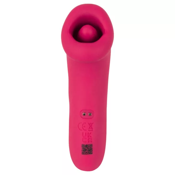 You2Toys Oral Fun - imev ja keeleliigutustega kliitoristimulaator (roosa)