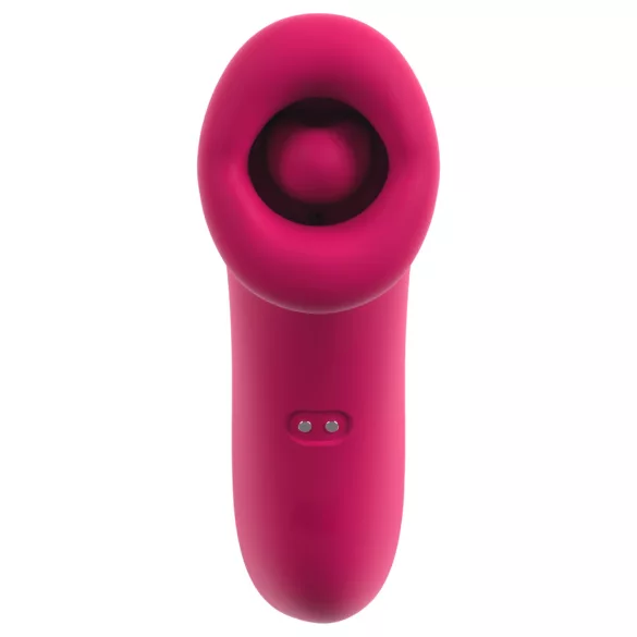 You2Toys Oral Fun - imev ja keeleliigutustega kliitoristimulaator (roosa)