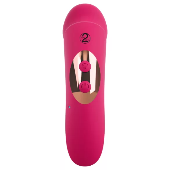 You2Toys Oral Fun - imev ja keeleliigutustega kliitoristimulaator (roosa)