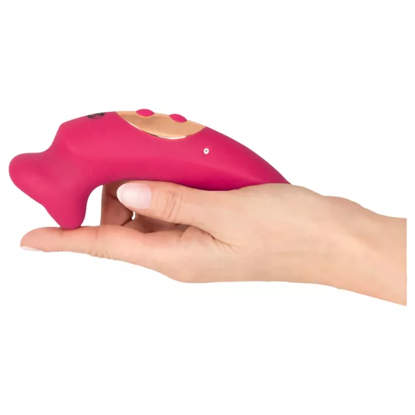 You2Toys Oral Fun - imev ja keeleliigutustega kliitoristimulaator (roosa)