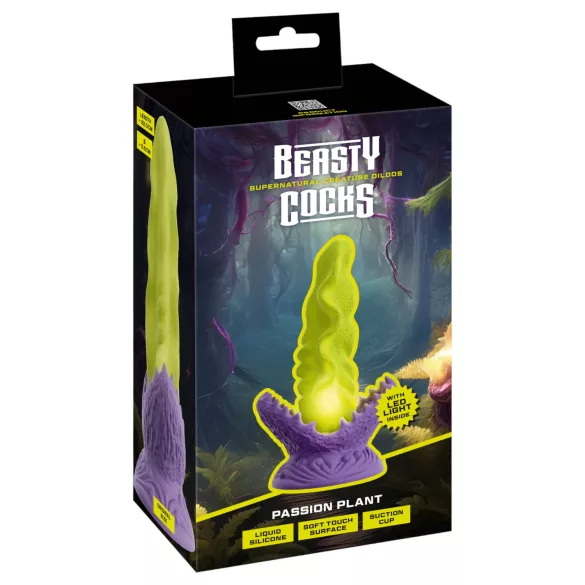 Beasty Cocks - helendav dildo - roheline