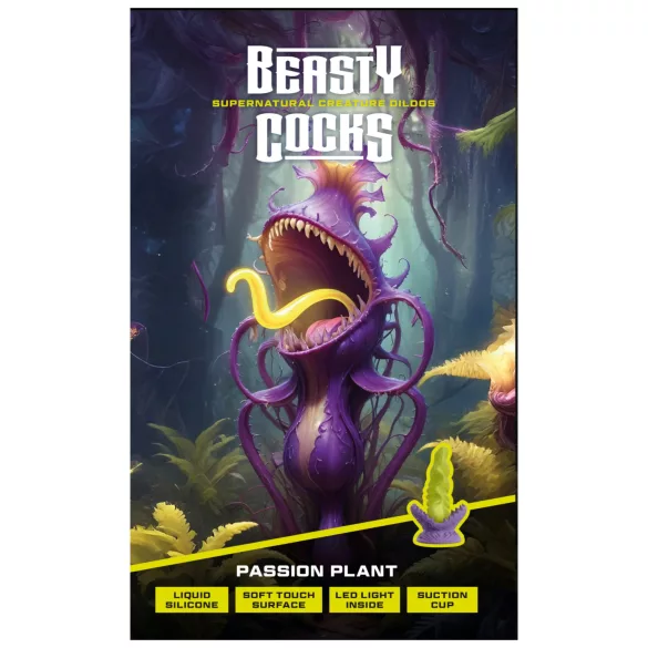Beasty Cocks - helendav dildo - roheline