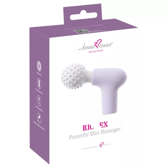 Beau Coeur Rionex - mini vibraator - massaaž - lilla