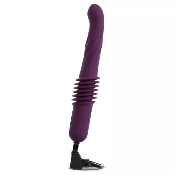 You2Toys - soojenev lükkav vibraator puldiga (lilla)