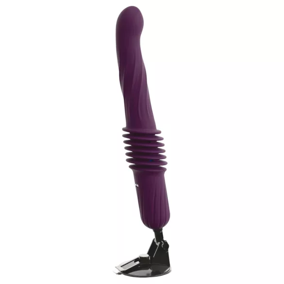 You2Toys - soojenev lükkav vibraator puldiga (lilla)