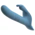 You2Toys - 3-osaline rihmaga jänku-tüüpi tõukevibraator puldiga (sinine)