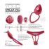 You2Toys - kantav vibreeriv kliitorieruti (punane)