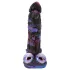 Beasty Cocks Firefly Fantasies - soojenev tõukevibraator (sinine) - 23 cm