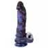 Beasty Cocks Firefly Fantasies - soojenev tõukevibraator (sinine) - 23 cm
