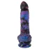 Beasty Cocks Firefly Fantasies - soojenev tõukevibraator (sinine) - 23 cm