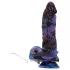 Beasty Cocks Firefly Fantasies - soojenev tõukevibraator (sinine) - 23 cm
