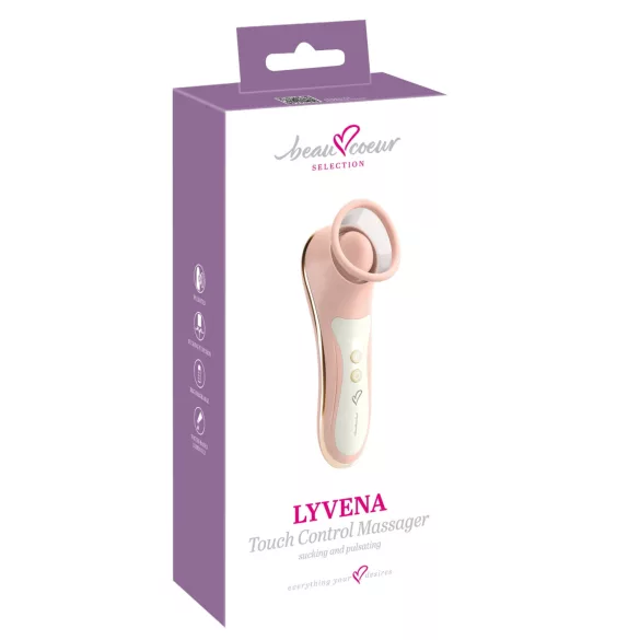 Beau Coeur Lyvena - imev ja pulseeriv kliitoristimulaator (roosa)