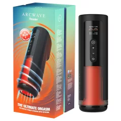   Arcwave Thruster - lükkav ja pöörlev automaatne masturbaator (must)