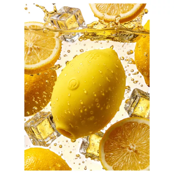 Romp Lemon Crush - lainelise õhupadjaga kliitoristimulaator (kollane)