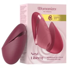   Womanizer Next Liberty - õhulaine klitoristimulaator (punane)