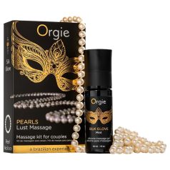 Orgie Pearls Lust - pärlikett ja massaažigeel 30ml