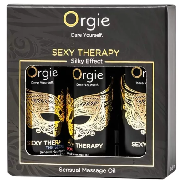 Orgie Sexy Therapy - massaažiõlide komplekt - sensuaalne - 3x30ml