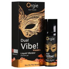   Orgie Dual Vibe - unisex vedel vibraator - Sex on the Beach - 15ml