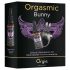 Orgie Orgasmic Bunny - vibraatoriga peeniserõngaste komplekt (must)