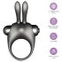 Orgie Orgasmic Bunny - vibraatoriga peeniserõngaste komplekt (must)