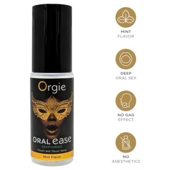 Orgie - suuseksi tuimestav spray - mentool, 15ml