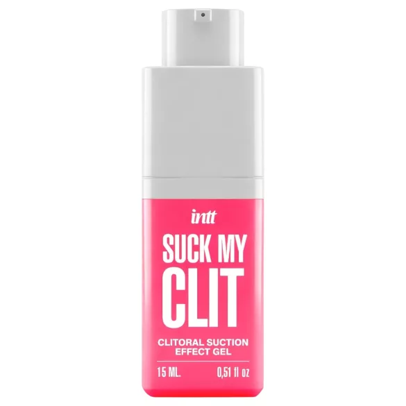 Intt Suck My Clit - kliitorit stimuleeriv geel naistele - maasikas (15 ml)