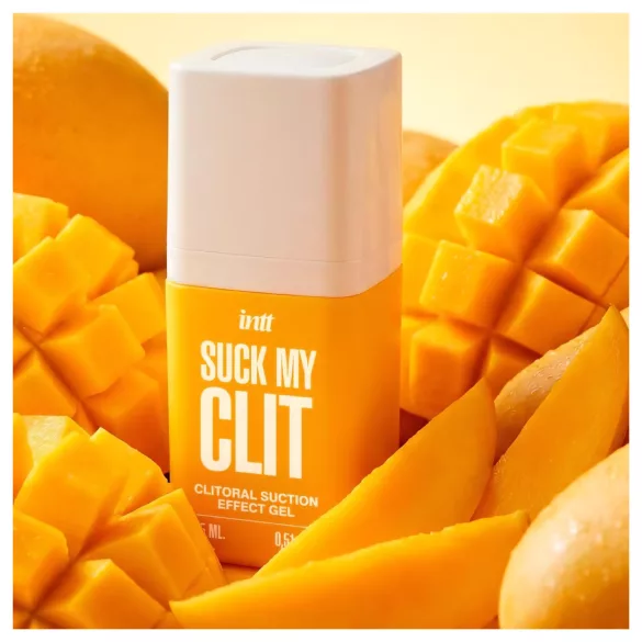 Intt Suck My Clit - naiste kliitoristimuleeriv geel - mango (15 ml)