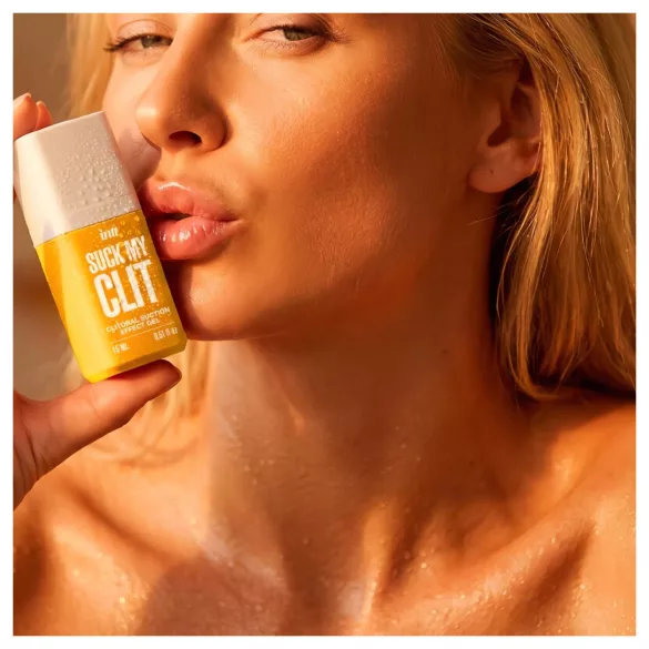 Intt Suck My Clit - naiste kliitoristimuleeriv geel - mango (15 ml)