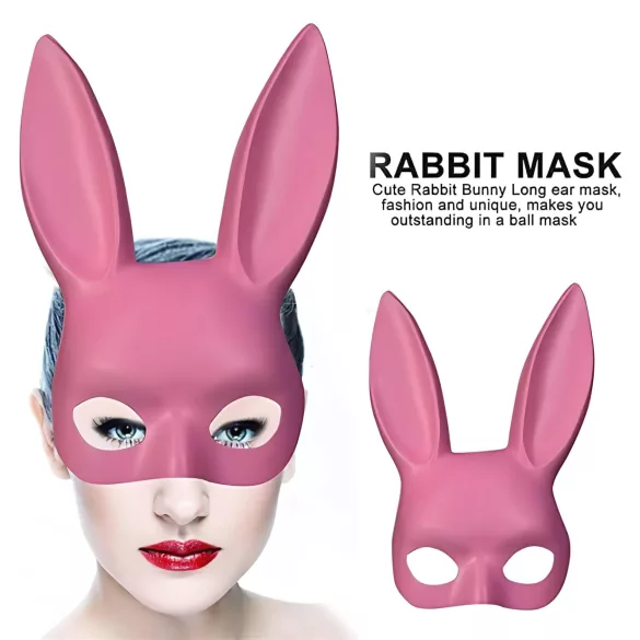 Jogestyle - naiste jänese mask - roosa