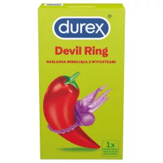 Durex Little Devil - vibraatoriga peeniserõngas - lilla
