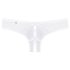 Obsessive Alabastra - lilleline, lipsuga avatud stringid - valge - L/XL
