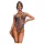 Obsessive Addia - leopardimustriga avatud body - L/XL
