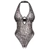 Obsessive Addia - leopardimustriga avatud body - L/XL